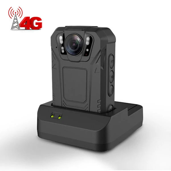 COOSOS BC-45D ULTRA 3.2K BODY CAMERA, BUILT-IN 128GB BODYCAM WITH CHARGING DOCK, 13 HOURS RECORDING, GPS& IP68